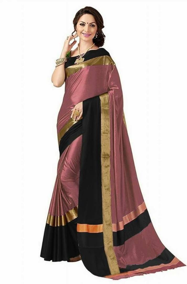 Cotton Silk Saree with Blouse