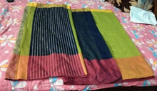 Load image into Gallery viewer, Attractive Handloom Cotton Silk Saree with Blouse piece
