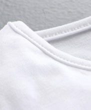 Load image into Gallery viewer, Infants White 
Cotton

 Printed Bodysuit
